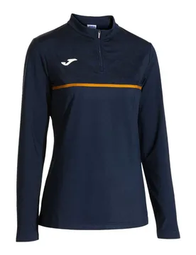 Felpa Con Mezza Zip Record Iii Navy Blue S - Joma - FashionsVida