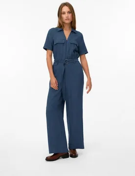 Mono largo de mujer con cinturón a juego - Vero Moda - FashionsVida