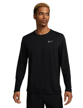 Langarmtrikot Dri-FIT UV Miler - Noir - male - Size: M - Nike - FashionsVida