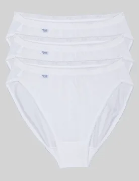 Pk Cotton Rich Tai Briefs White female - Sloggi - FashionsVida