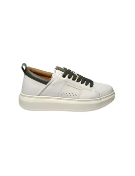Scarpe Uomo Eco-Wembley Man-White Military - Alexander Smith - FashionsVida