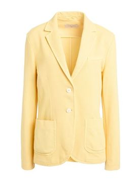 Americana Mujer Amarillo pastel 38,42,44 Mujer