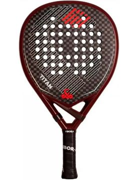 Titan 12k pala pádel adulto Rojo (UNICA)