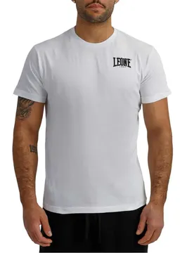 T-shirt à Manches Courtes Logo White L