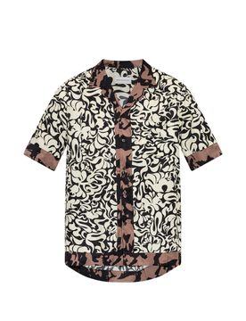 Dries Van Noten Striped Polo Shirt