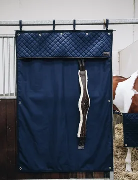 Kentucky Boxenwandvorhang wasserdicht navy - Kentucky Horsewear - FashionsVida