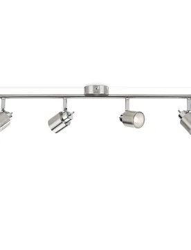 Bande Led Gu10 Meranti 4 Éléments Silver One Size