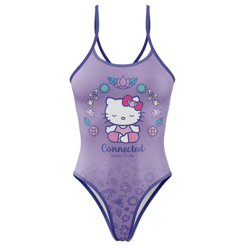Hello Kitty Connected Swimsuit Light Brown 3XS Women - OTSO - FashionsVida
