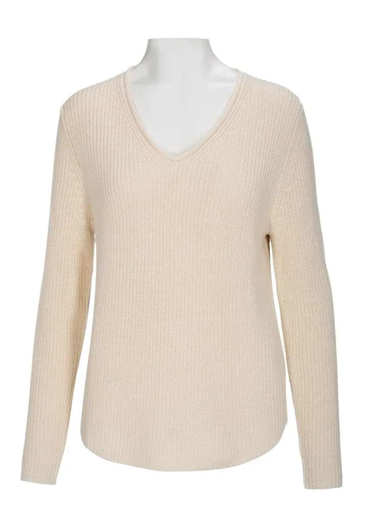 V-Pullover, 1/1 Arm, uni female - 42 - FashionsVida