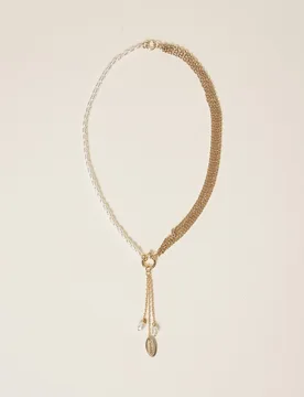 Collier avec pendentifs et perles - TWINSET - FashionsVida