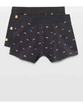 Pack de dos boxer elasticos print de hombre - Easy Wear - FashionsVida