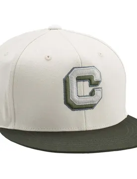Cappellino Con Visiera The Embossed C Beige / Olive