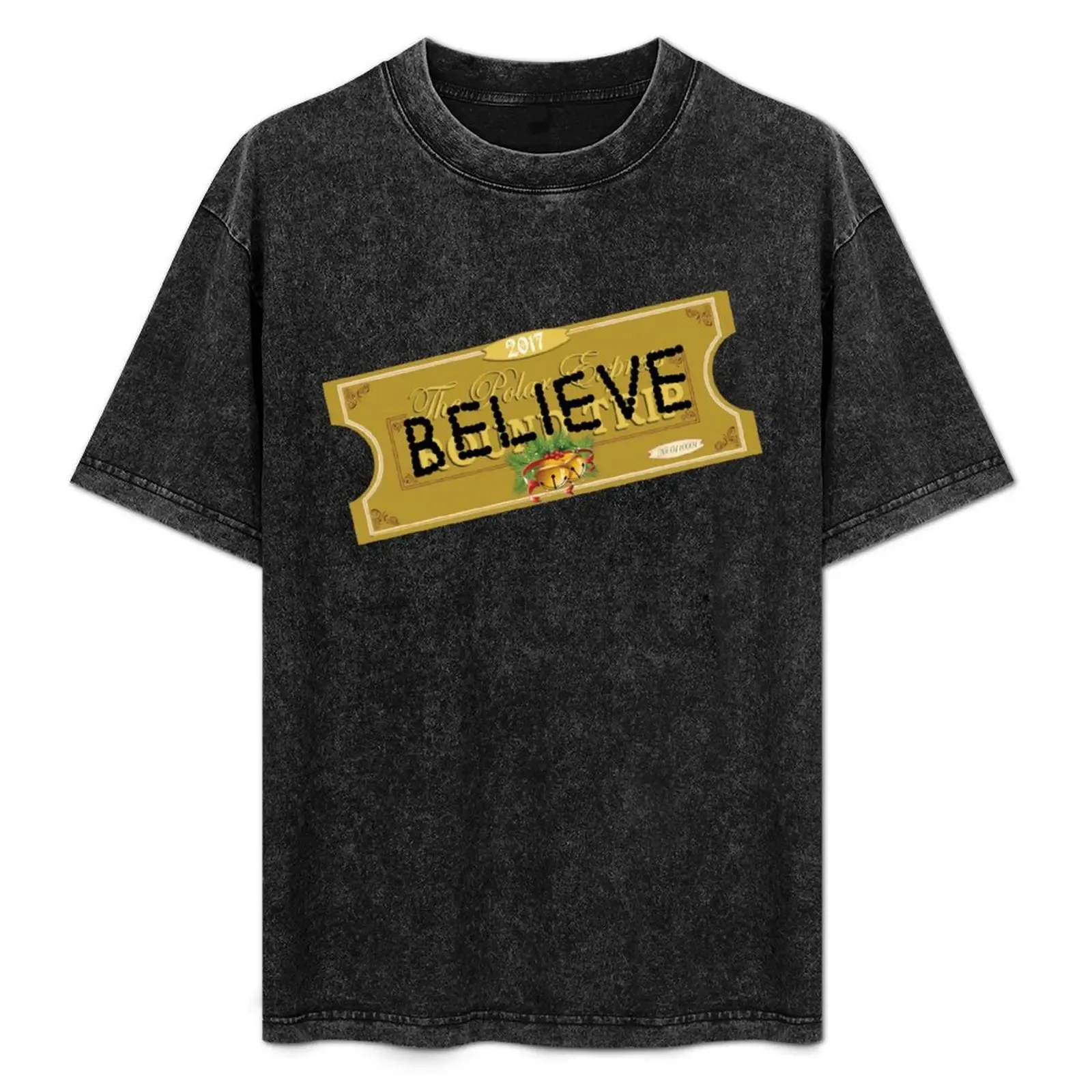 Believe Polar Express Santa Ticket T-Shirt - Aliexpress - FashionsVida