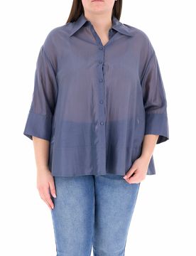 Blusa misto lyocell COLLECTION BLU AVIO XL