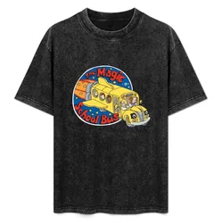 The Magic School Bus logo T-Shirt Sporty Breathable Short Sleeve T-Shirt