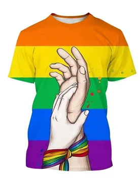Summer Happy Pride Day Rainbow 3D Print T-Shirts Men Women Short Sleeve T Shirt Oversized Harajuku Y2k Tees Tops Kids Clothing - Aliexpress - FashionsVida