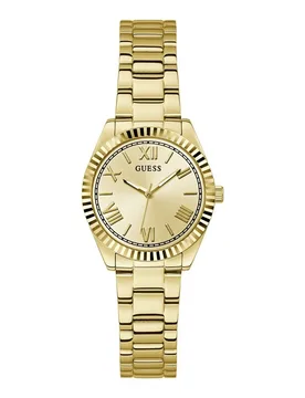 Orologio Da Donna Mini Luna Golden One Size - Guess - FashionsVida