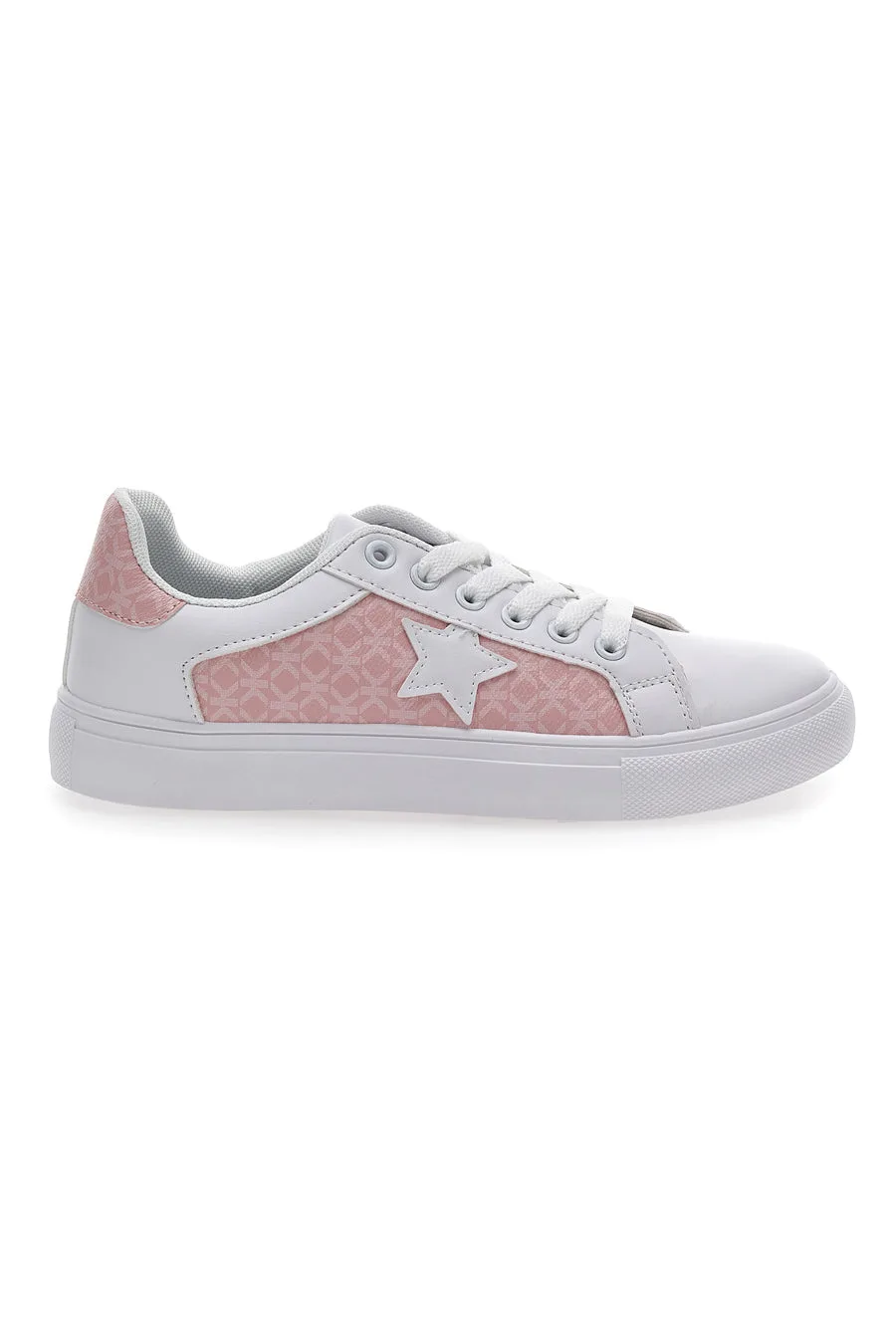 Sneakers 50821 Bianca e rosa 37 - PRIMA RIGA - FashionsVida