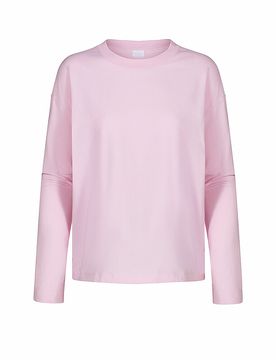 Camiseta de pijama SOLID LOVE rosa suave rosa L