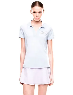 Ea7 Emporio Armani Polo à Manches Courtes 7w000266_af12500 Zen Blue S - Giorgio Armani - FashionsVida
