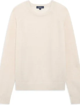 Jersey de mujer con cuello redondo en lana - Caroll - FashionsVida