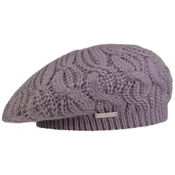 Uni Knit Beret by - lilac - Damen - Size: One Size