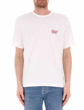 WOOLRICH T-shirt girocollo PANNA M