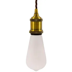 Cables Lampe Suspendue Vintage Satin Brass One Size