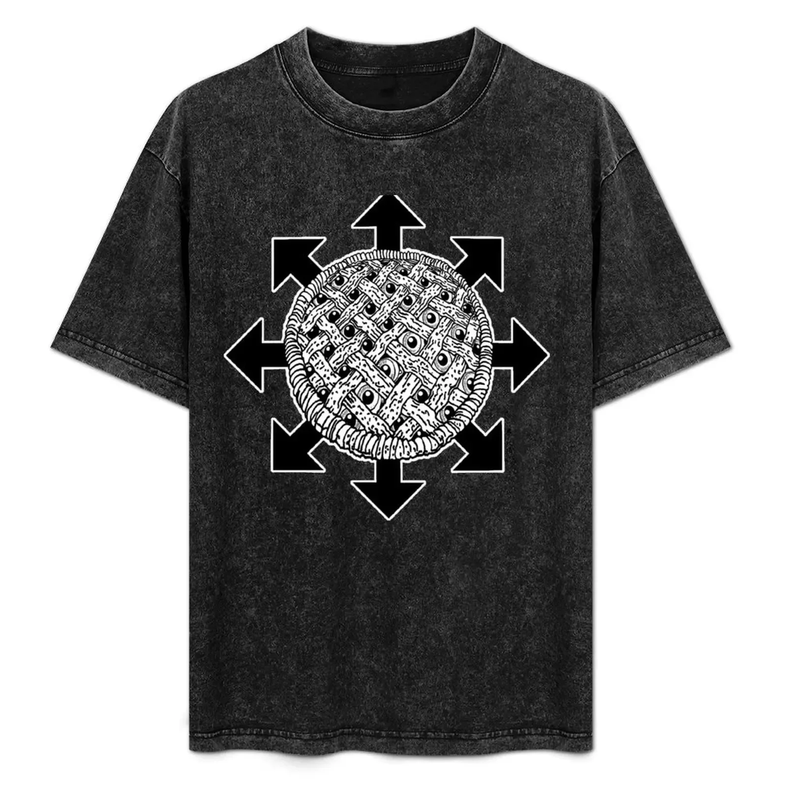Chaos Pie T-Shirt Plus Size Simple Casual Top - Aliexpress - FashionsVida
