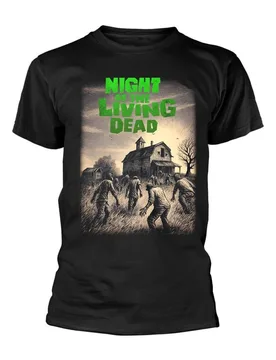 T-Shirt - Siege - S bis XL - für Männer - Größe L - schwarz - Lizenzierter Fanartikel - Männer - male - Night Of The Living Dead - FashionsVida