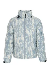 Piumino Uomo Ray Denim Puff Jacket Light Blue
