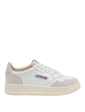 Sneakers basse da medaglia bianche