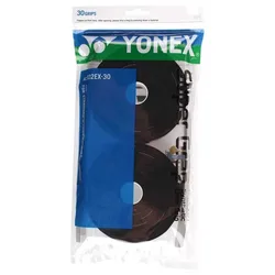 Super Grap Ac102ex Tennis Overgrip 30 Units Black One Size