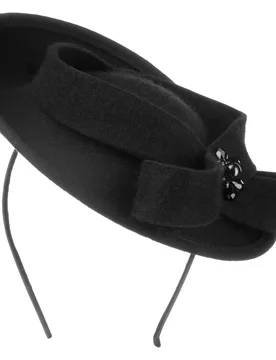 Classic Liavita Wool Fascinator by Gold - black - Damen - Size: One Size - Lierys - FashionsVida