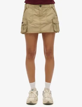 Superdry Damen Utility Parachute Rock Braun - Größe: 38 - 69.99 - FashionsVida