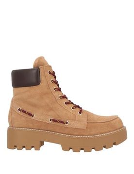 Botines de caña alta Mujer Camel 36,37,38,39,40,41 Mujer
