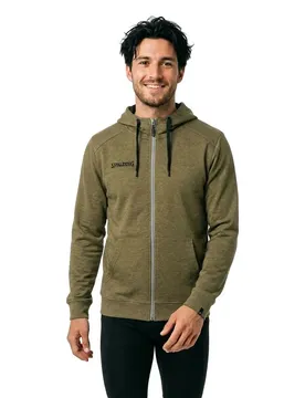Sweat-shirt à Zip Flow Khaki L