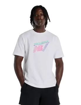 New - Classic Tri-Logo T-Shirt - T-Shirt-kurzarm - white - Herren - Size: XL - Balance - FashionsVida