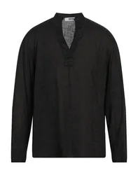 Hemd Herren Schwarz 46 Herren