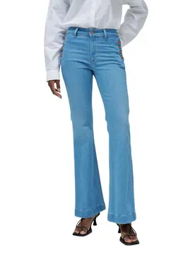 Jean Destiny Push Up Flare Fit Light Wash 30