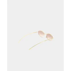 Gafas de sol de mujer con protección UV y forma ovalada en liso