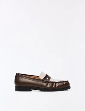 Mocassins Froncés 45 Bicolore - Bershka - FashionsVida