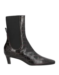 Toteme Botines de caña alta Mujer Café 35,36 Mujer