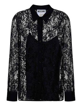 Moschino Camicia in pizzo