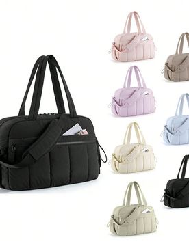Bolsa de viaje de gran capacidad, nueva bolsa de almacenamiento de equipaje ligera para viajes cortos, bolsa de almacenamiento portátil, bolsa de maq