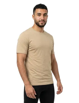 Hugo T-shirt à Manches Courtes Dulerostee Medium Beige XL