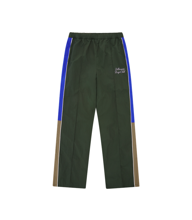 Panelled Nylon Track Pant - Dark