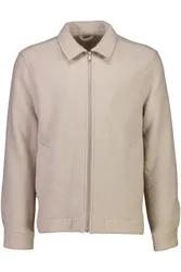 XL Wool blend zip overshirt male