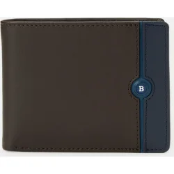 Cartera de piel en con suplemento extraíble