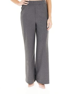 VICOLO Pantalone wide leg GRIGIO S